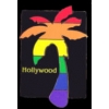 CITY OF HOLLYWOOD, CA RAINBOW PALM TREE PIN